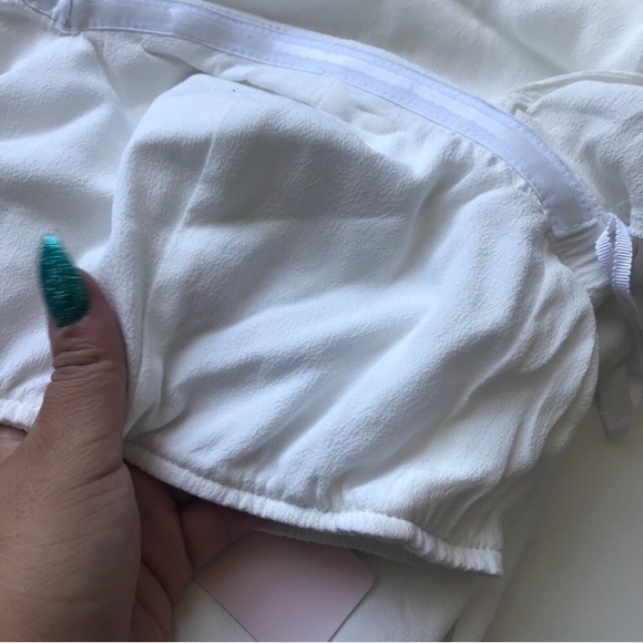 White Off The Shoulder Top - Picture 3 of 3